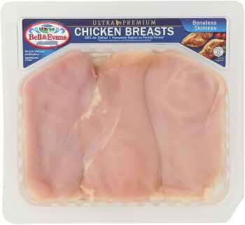 Bell & Evans Boneless Skinless Chicken Breast : Grocery & Gourmet Food