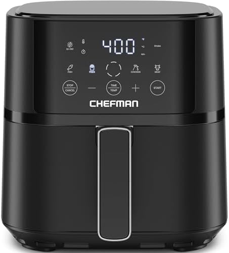Chefman Air Fryer – 4 QT Compact Airfryer for Quick &amp; Easy Meals in...