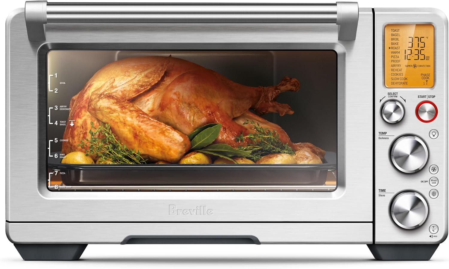 Nuwave Bravo XL Pro Air Fryer Toaster Oven with grill combo