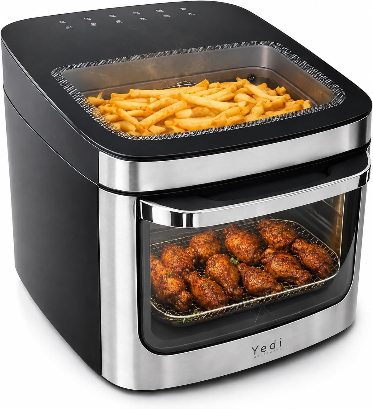 Yedi PureView Air Fryer Oven 12.7 Qt with Dual Viewing Windows